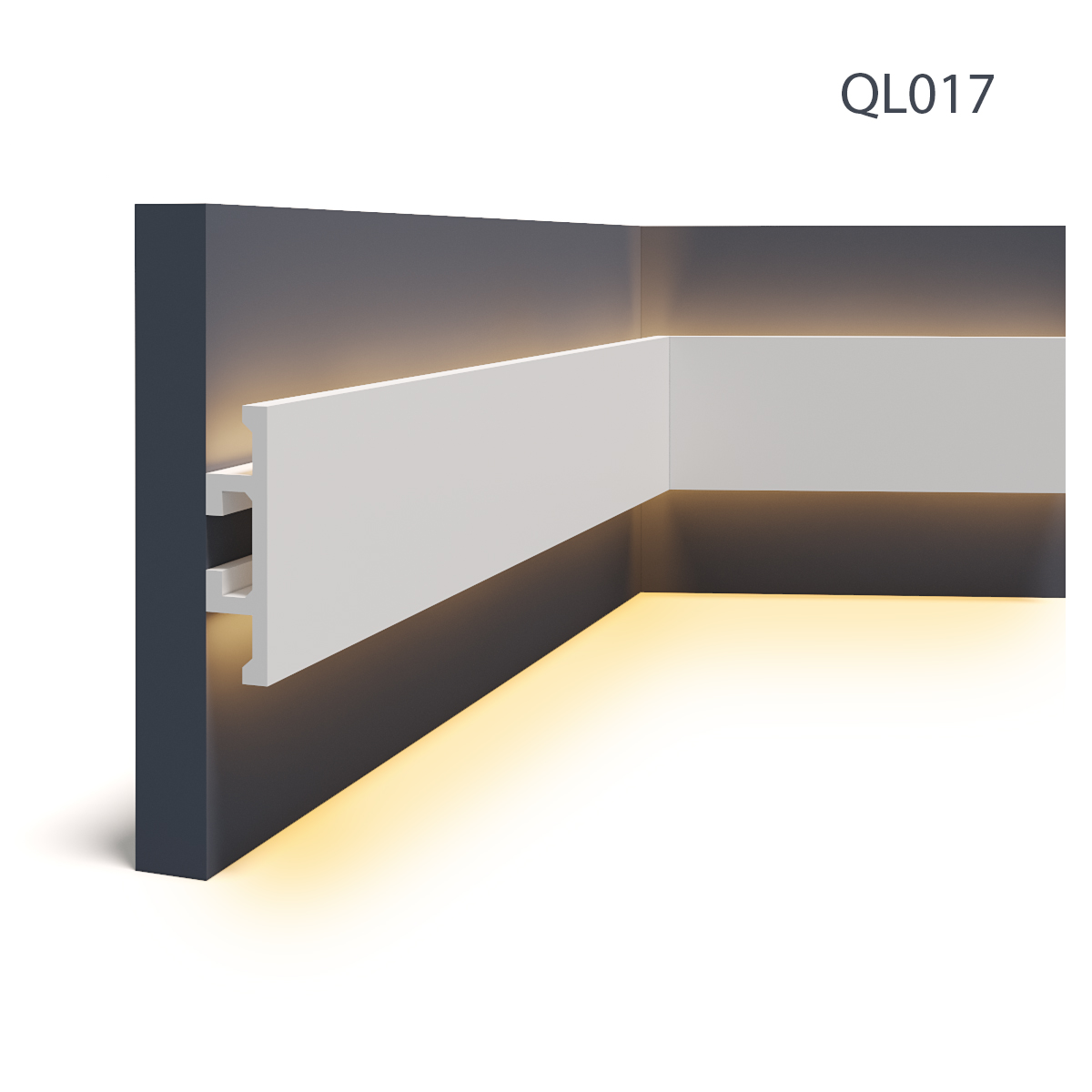 Brau decorativ pentru led ql017, 200 x 10 x 2.5 cm, mardom decor 